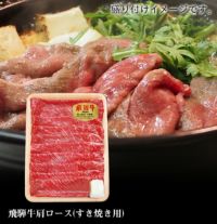  飛騨牛肩ロースすき焼き用500ｇ（5等級）